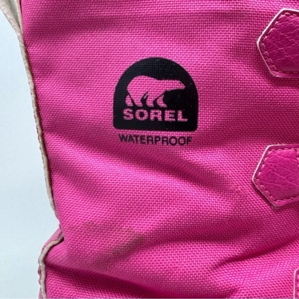 SOREL Women’s Bright Rose YOOT PAC™ Nylon Boots Waterproof Wool Lining S…